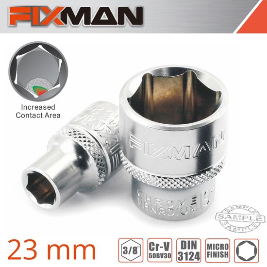 FIXMAN 3/8" Drive Hex Socket 23mm